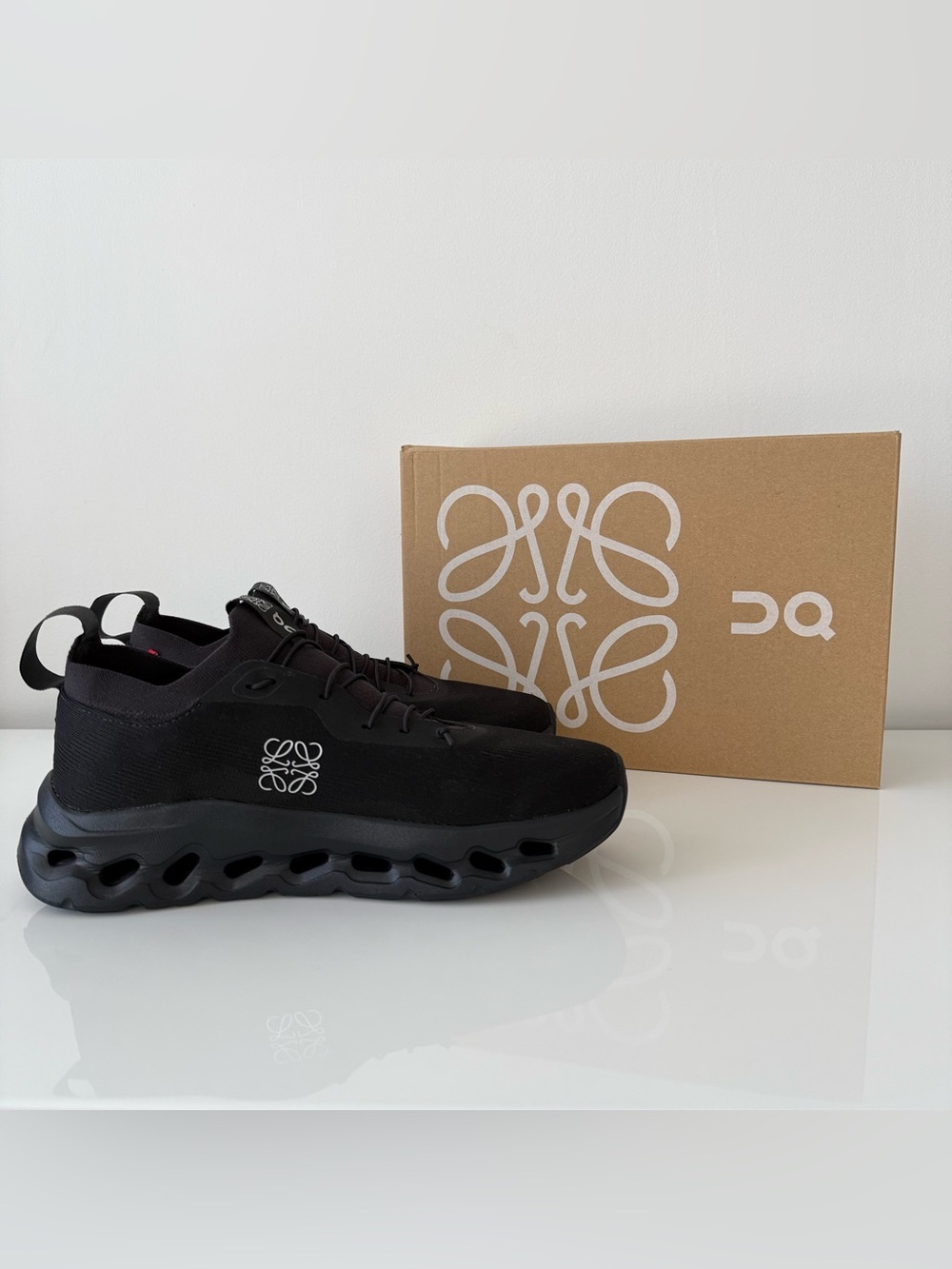 On x Loewe Cloudtilt "All Black" sneakers